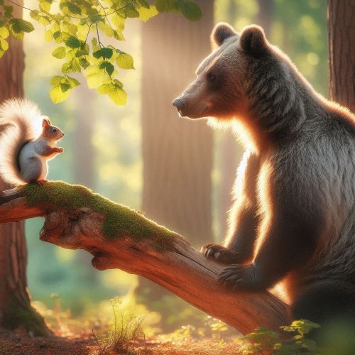 Brumm, der B&auml;r und Kati, das kleine Eichh&ouml;rnchen